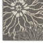 Tapis floral ivoire / gris / turquoise Gehl-128843921