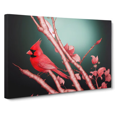 Cardinal Bird Vol.12 - Wrapped Canvas
