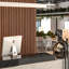 106" x 6" Decorative 3D Slat Wood Wall Panels - Shiplap Style for Interior-101256485