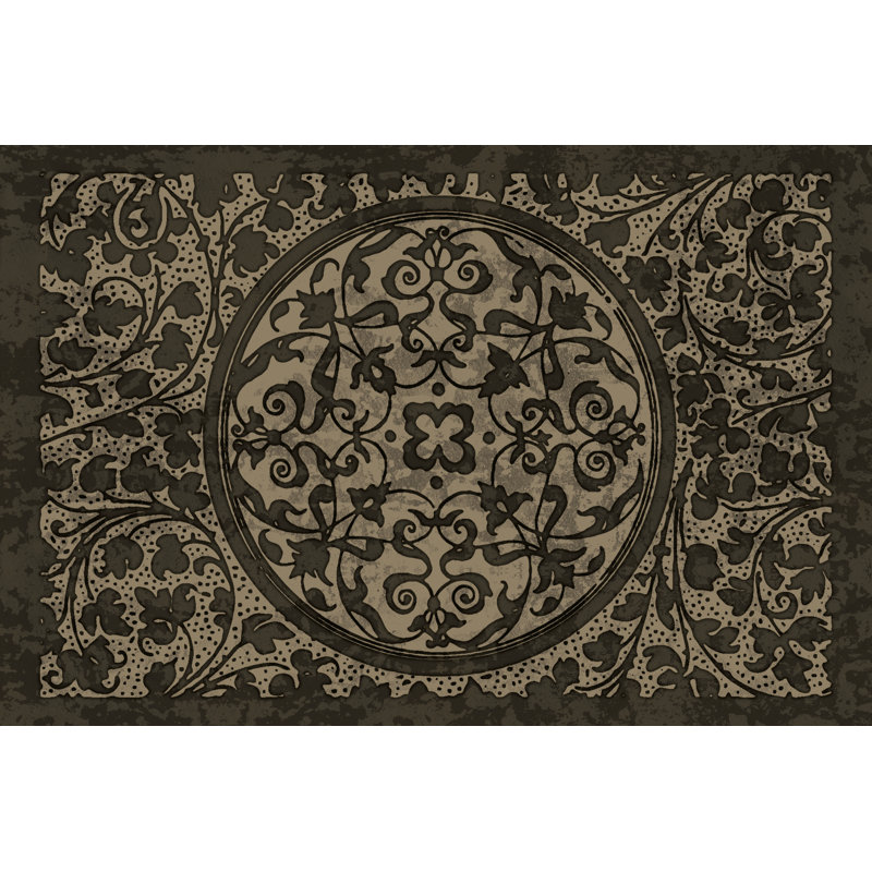 Ornate Medallion - Wrapped Canvas Print, 81cm H x 122cm W x 3.8cm D