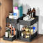 Support de rangement polyvalent pour salle de bain et cuisine sous l'évier et support de rangement sous l'armoire