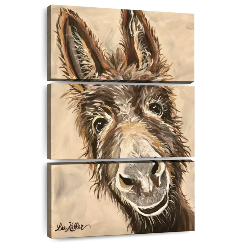 Brampt Donkey, 57" H x 36" W