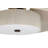 Jasmine Roth x Hunter 30 inch Brookside Fandelier Ceiling Fan with Lights and Remote-126183631