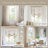 Lana Neutral Botanical Print Light Filtering Textured Blend Single 42x63" Tie-Up Valance-123526782