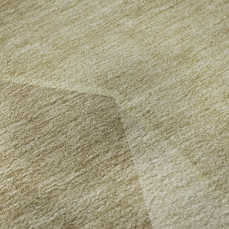 Tapis beige Cerrito lavable à la machine de qualité supérieure, Rectangle 1 pi 8 po x 2 pi 6 po