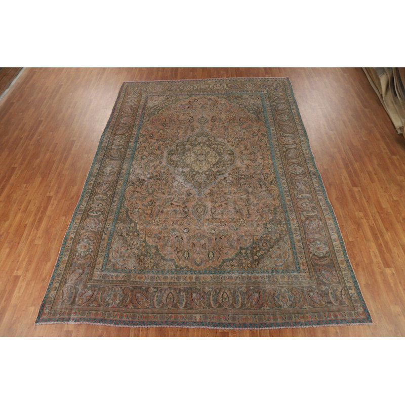 Tapis traditionnel en laine 9 x 13