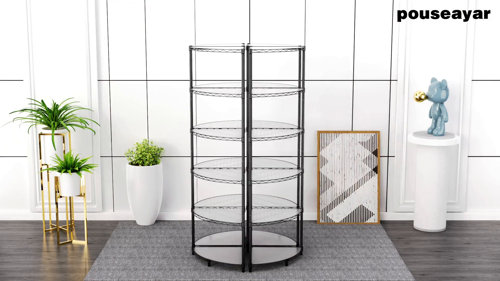 Deliylah 21.26'' W Storage Rack