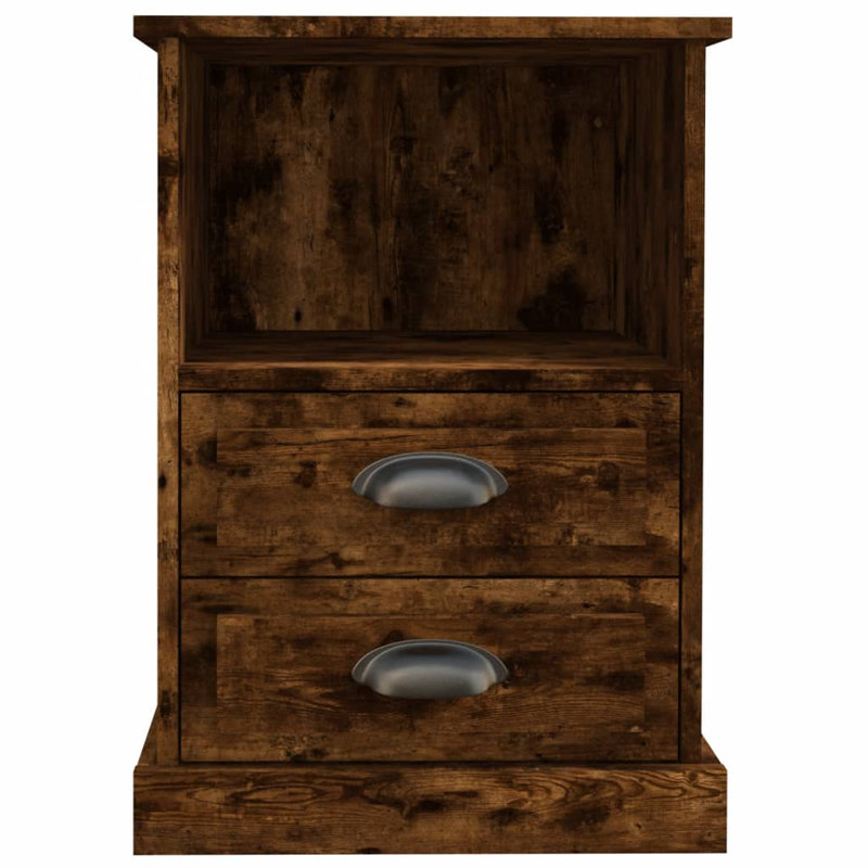 Prochniak Raposo Bedside, Smoked Oak