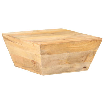 Ksawery Solid Wood Frame Single Coffee Table with Storage