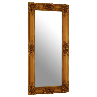 Kolossi Solid Wood Flat Wall Mirror