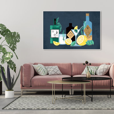 Gin Tonics - Impression sur toile