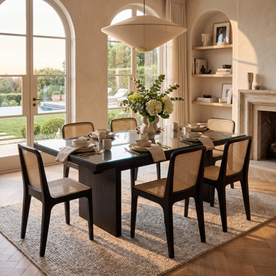 Chaise en rotin