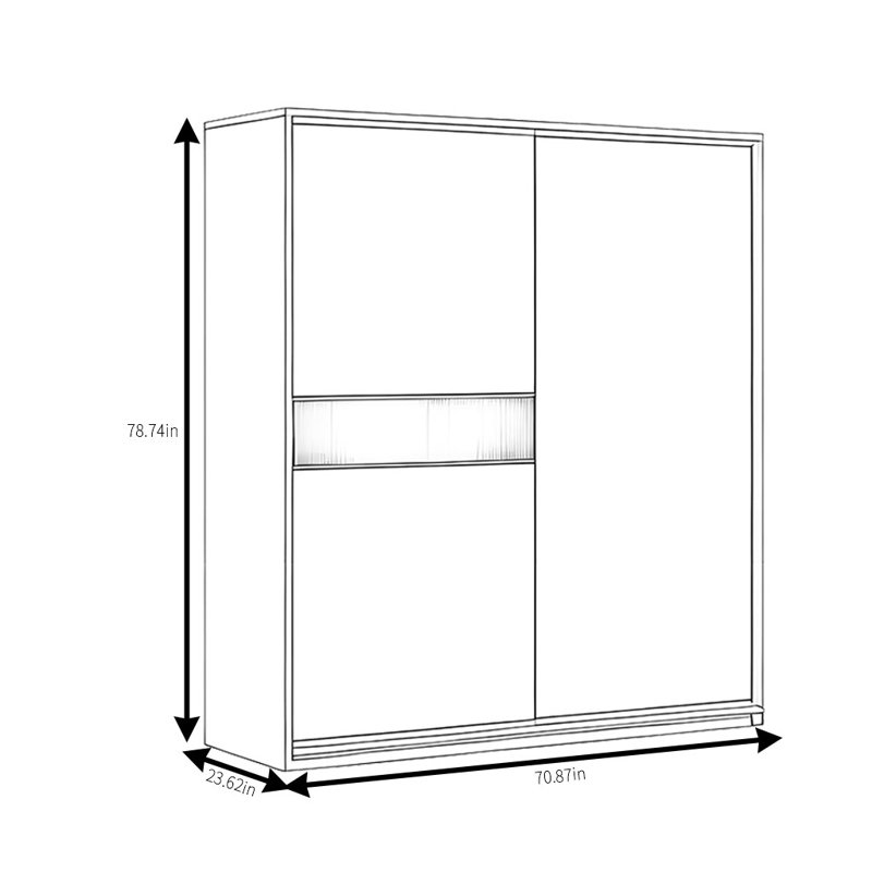 Matchett, H 78,74 po x l 70,87 po x P 23,62 po