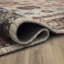 Tapis oriental en polyester tissé à la machine bleu / brun / beige Mombasa-902434635