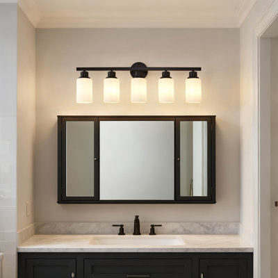 Éclairage pour salle de bain 5 lumières 31 pouces  