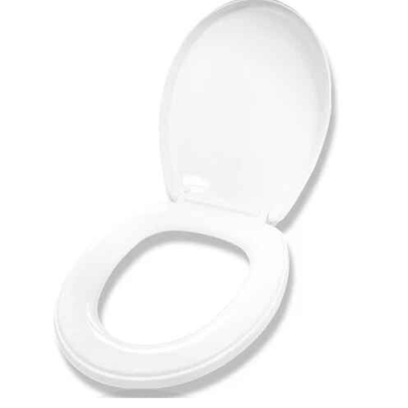 Luxury Heavy Duty Soft Close Oval Toilet Seat White Bathroom Seat