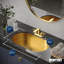 Lavabo de salle de bain ovale encastrable en acier inoxydable 17 po Karran Cinox-95277318