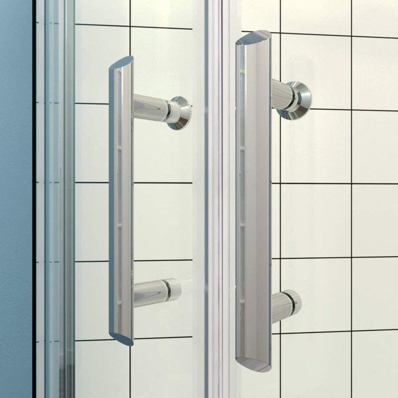Lukens Quadrant Shower Enclosure, 185cm H x 100cm W x 100cm D