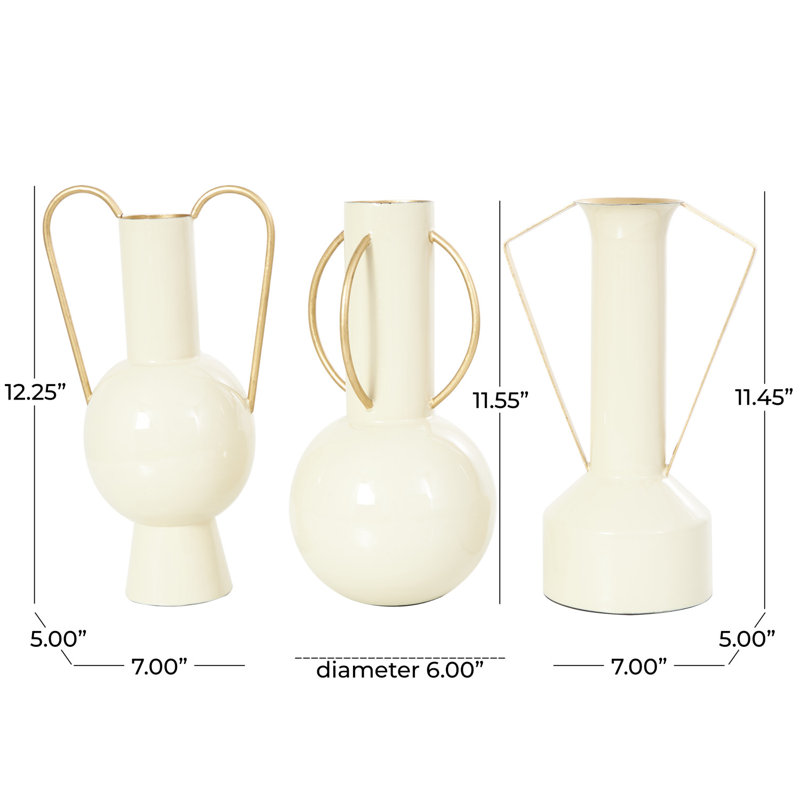 Table Vase, Cream