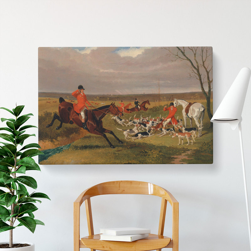 The Suffolk Hunt Vol.1 by John Frederick Herring - Wrapped Canvas Painting, 40cm H x 60cm W x 3cm D
