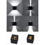 Armand Black 10cm H Integrated LED Outdoor Flush Mount