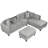 L-Shaped Sectional Sofa-2128197751