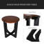 Table d'appoint en bois massif ACACIA