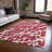 Kyrie Washable Abstract Indoor / Outdoor Rug-1393717486