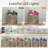 37.2" 3 Drawer Dresser with LED Lights & Charging Station, Wood Storage Chest with Open Shelf-1424136188