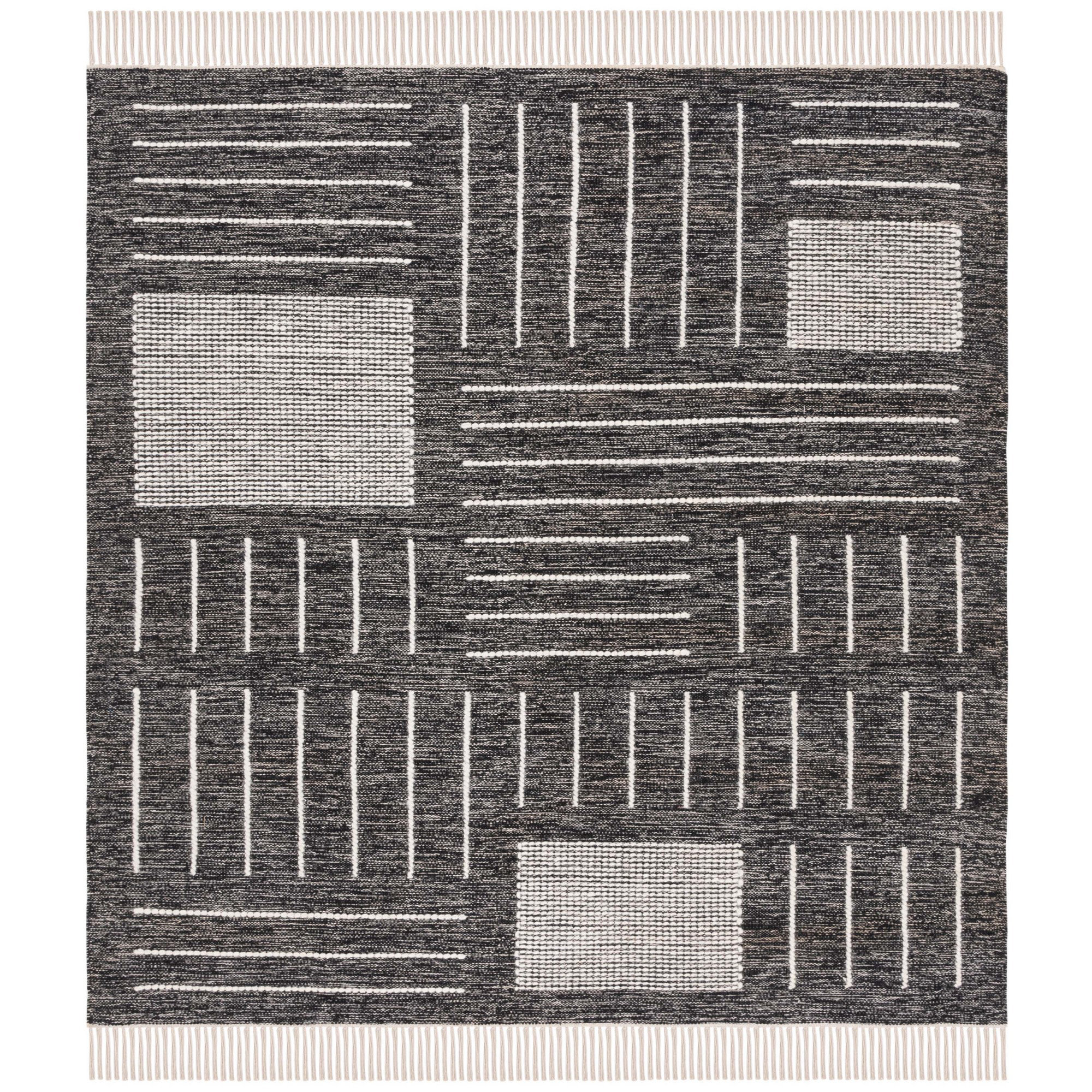 Flore Handmade Rug, Square 6'