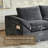 108" Cloud U-Shape Sectional Sofa - Deep Seat Boneless Upholstered, Modern Modular With Pillows Included, Living Room & Apartment No Assembly​-1126355159