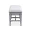 Banc rembourré gris-1625532351