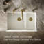 Whitehaven® 36" L x 22" W Double Basin Farmhouse/Apron Kitchen Sink-10397080