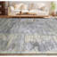 Tapis rectangulaire gris / gris anthracite-96323364