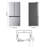 Lg 27 Cu. Ft. Counter-Depth Max Pocket Handle 3-Door French Door Refrigerator