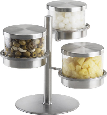 Mixology 3 Tier Jar Holder with Lid