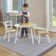 Gulick Kids 3 Piece Round Play Or Activity Table and Chair Set