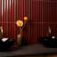 Ponto 5x16 Fluted 3D Polished Porcelain Tile-563103558