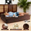 Convertible Bean Bag Chair Bed 2-in-1 Sofa to Mattress