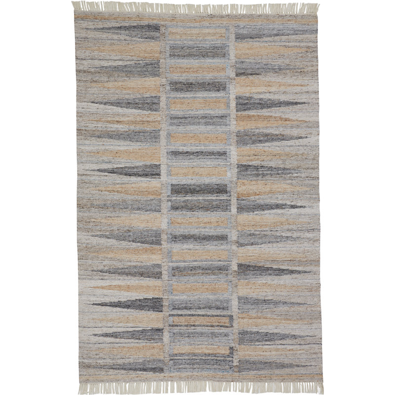 Ana Geometric Indoor / Outdoor Rug, Rectangle 5' x 8'