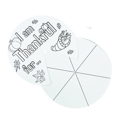 Arieh 12 Piece Paper Thanksgiving Decoration Kit