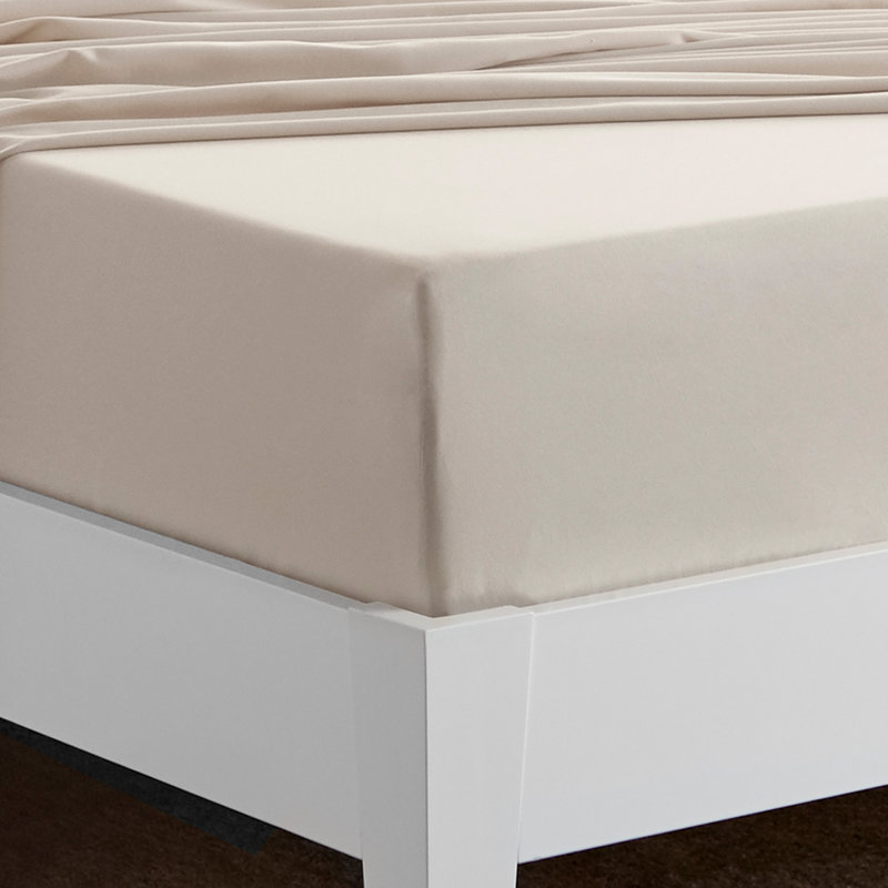 Ensemble de literie Bedgear Basic - Literie essentielle respirante, douce et légère, Beige moyen