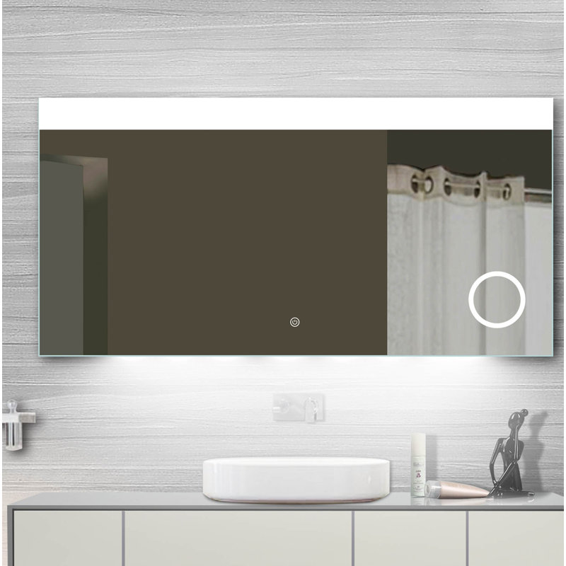 Grande Rectangle LED Wall Mirror