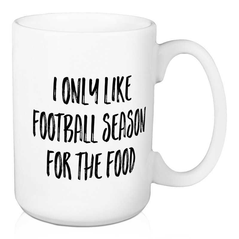 Pour la grande tasse à café, j’aime une saison de football pour la nourriture Coupland