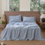 Drap plat 100% coton lavé MooMee-107894587-107894593