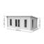 Arley 20 x 11 Ft. Tongue & Groove Log Cabin-1312649313