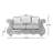 Englehart Upholstered 73.5'' Loveseat