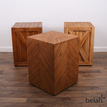 Belari Solid Wood Accent Stool