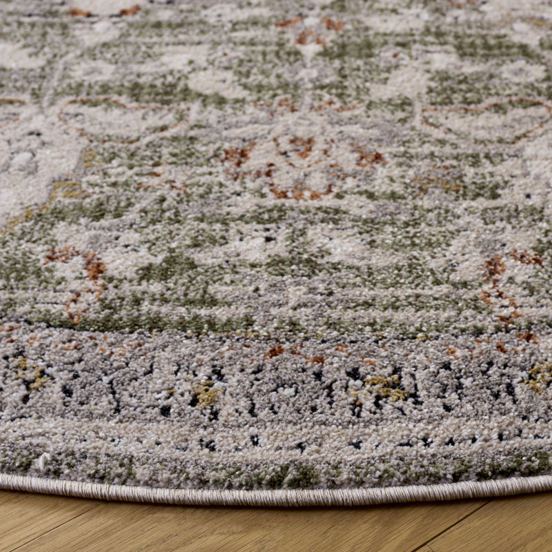Grove 600 Performance Oriental Rug, Round 6'7"