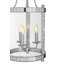Madrona 3 - Light Chrome Lantern Pendant